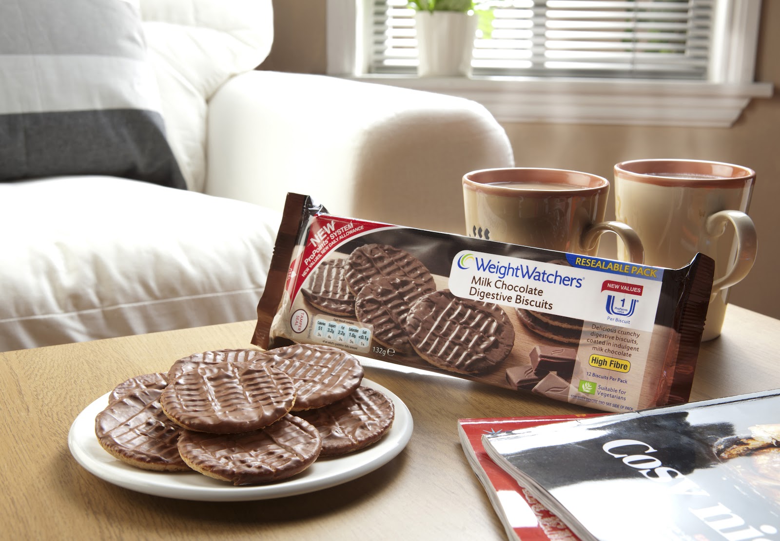 The World of Chocolate WW Milk Chocolate Digestive Biscuits