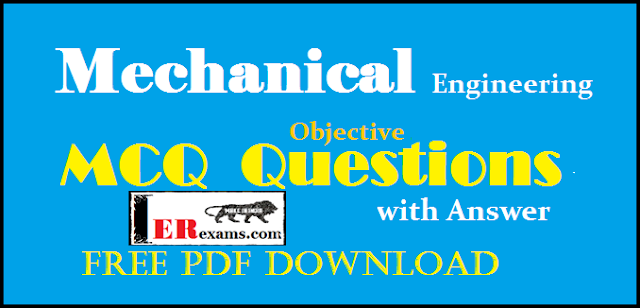 mechanical engineering objective questions mcq with answer free pdf
