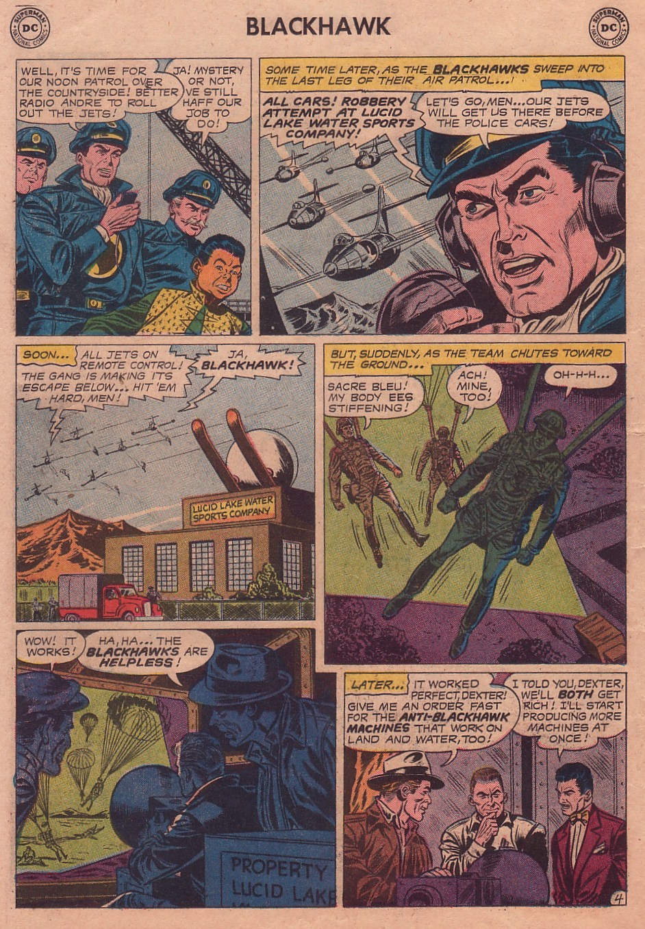 Read online Blackhawk (1957) comic -  Issue #135 - 6