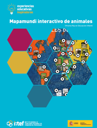 Mapamundi interactivo de animales. Chroma key en Educación Infantil
