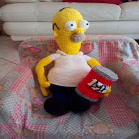 PATRON GRATIS HOMER SIMPSON | LOS SIMPSON AMIGURUMI 30349