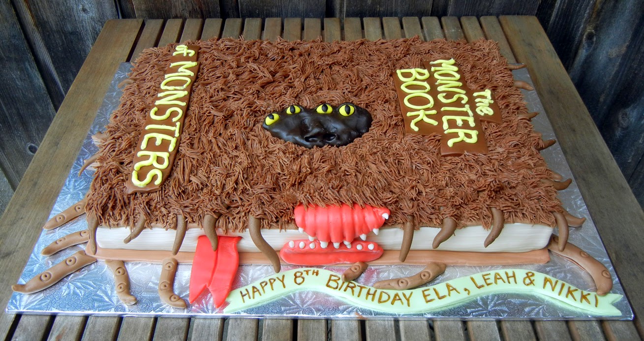 Ronna's Blog The Monster Book of Monsters cake