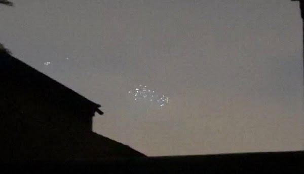 VIDEO: captan extraños ovnis en londres. VIDEO: captan extraños ovnis en londres.