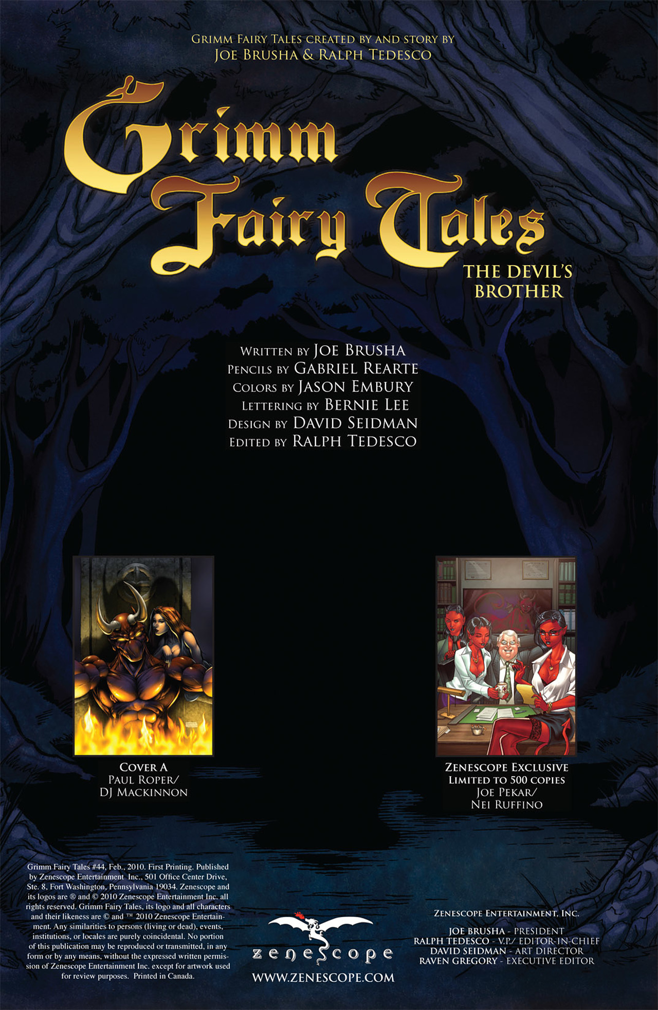 Read online Grimm Fairy Tales (2005) comic -  Issue #44 - 2