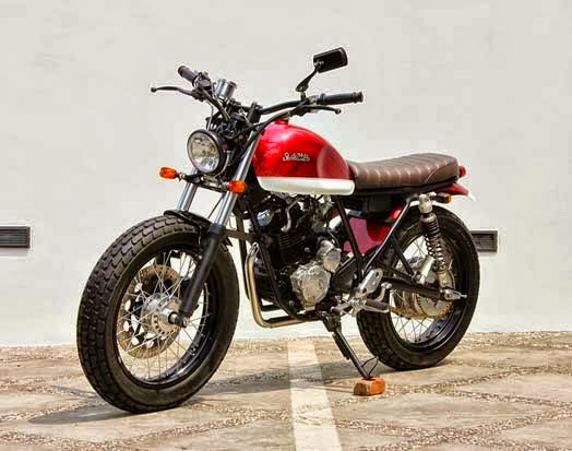 Modifikasi Yamaha Scorpio 225 : THE SCORCRAMBLER | Harga