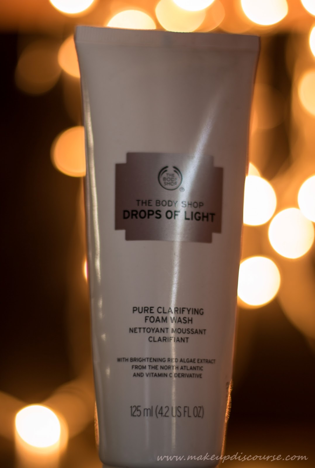 drops of light clarifying face wash