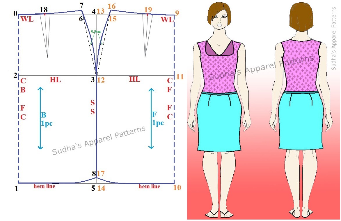 Women's Basic Plain Stretchy Ribbed Knit Split Full Length Skirt -  Walmart.com