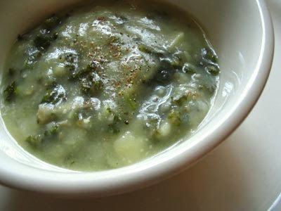 Caldo Verde (Portuguese Potato and Kale Soup)