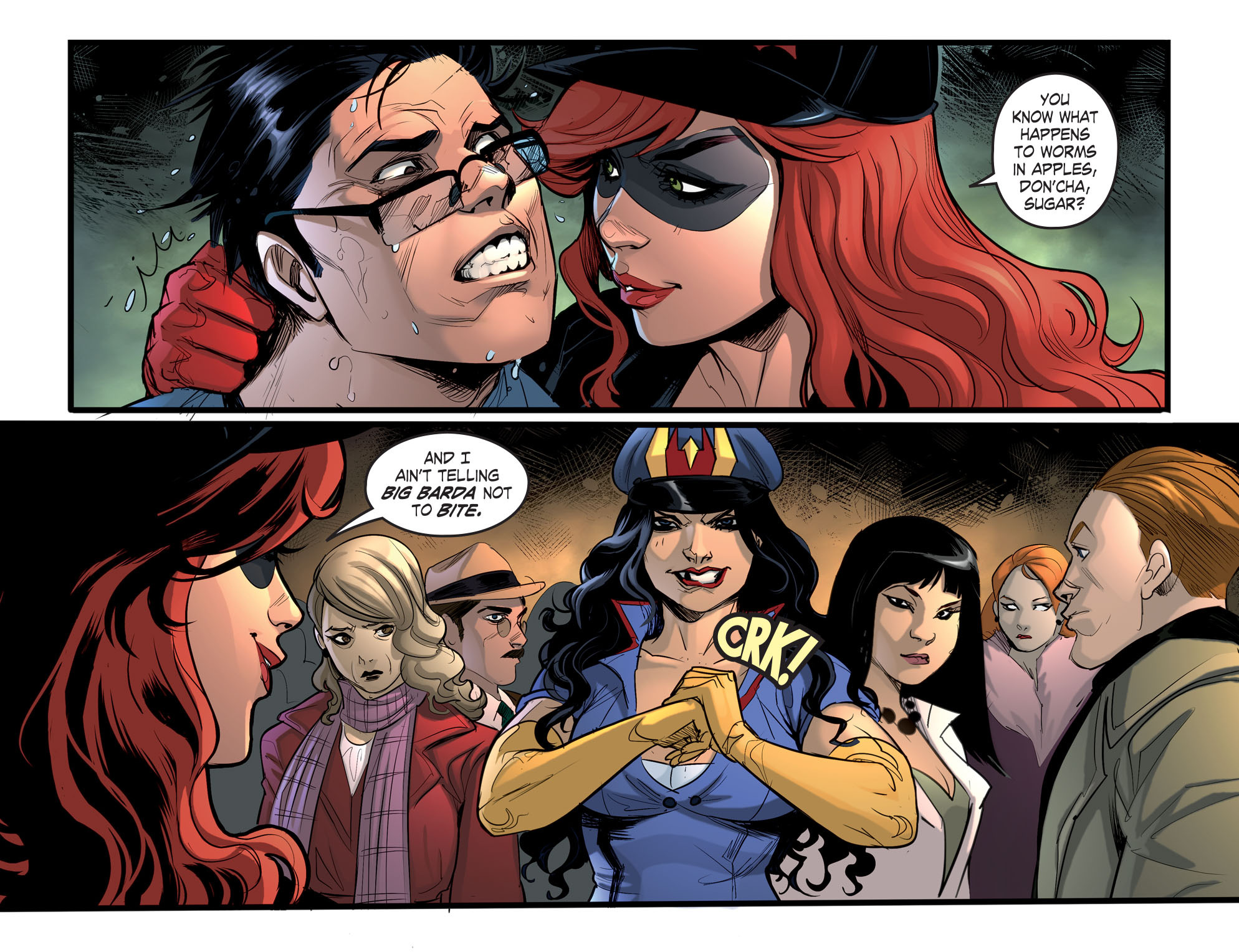 Read online DC Comics: Bombshells comic -  Issue #33 - 8