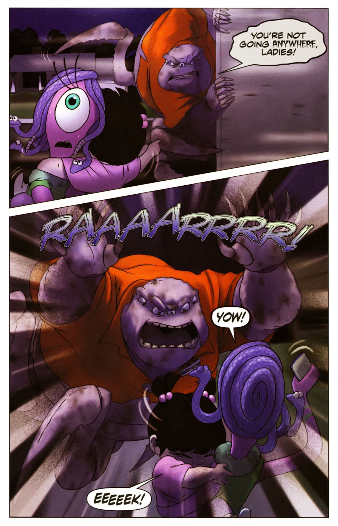 Read online Monsters, Inc: Laugh Factory comic -  Issue #4 - 17