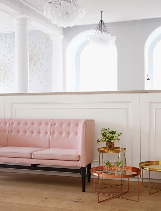 Design Addict Mom Pink and Brass.