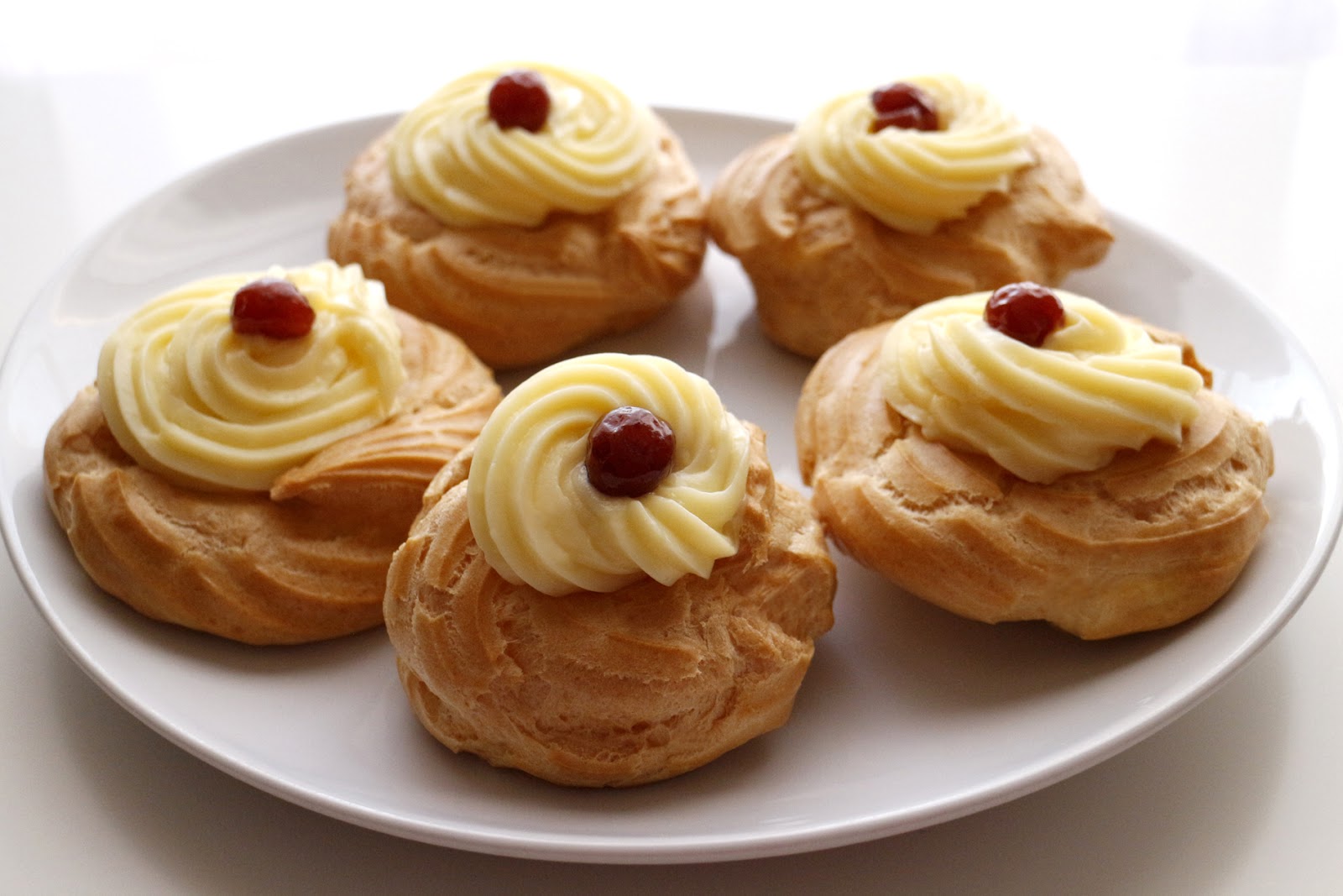 Zeppole di San Giuseppe al forno