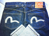 evisu jeans silver size32-made in italy