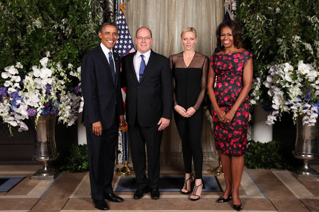 shop Princess Charlene's black Akris jacket michelle obama shop Princess Charlene's black Akris jacket michelle obama