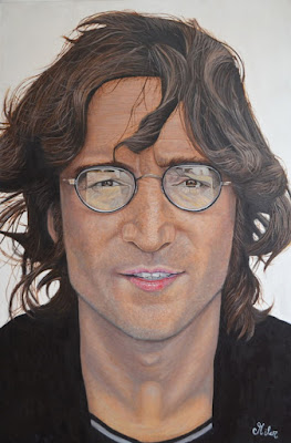 John Lennon Pintura Al Oleo