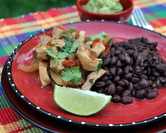 Pork & Poblano Skillet with Creamy Slow-Cooker Beans