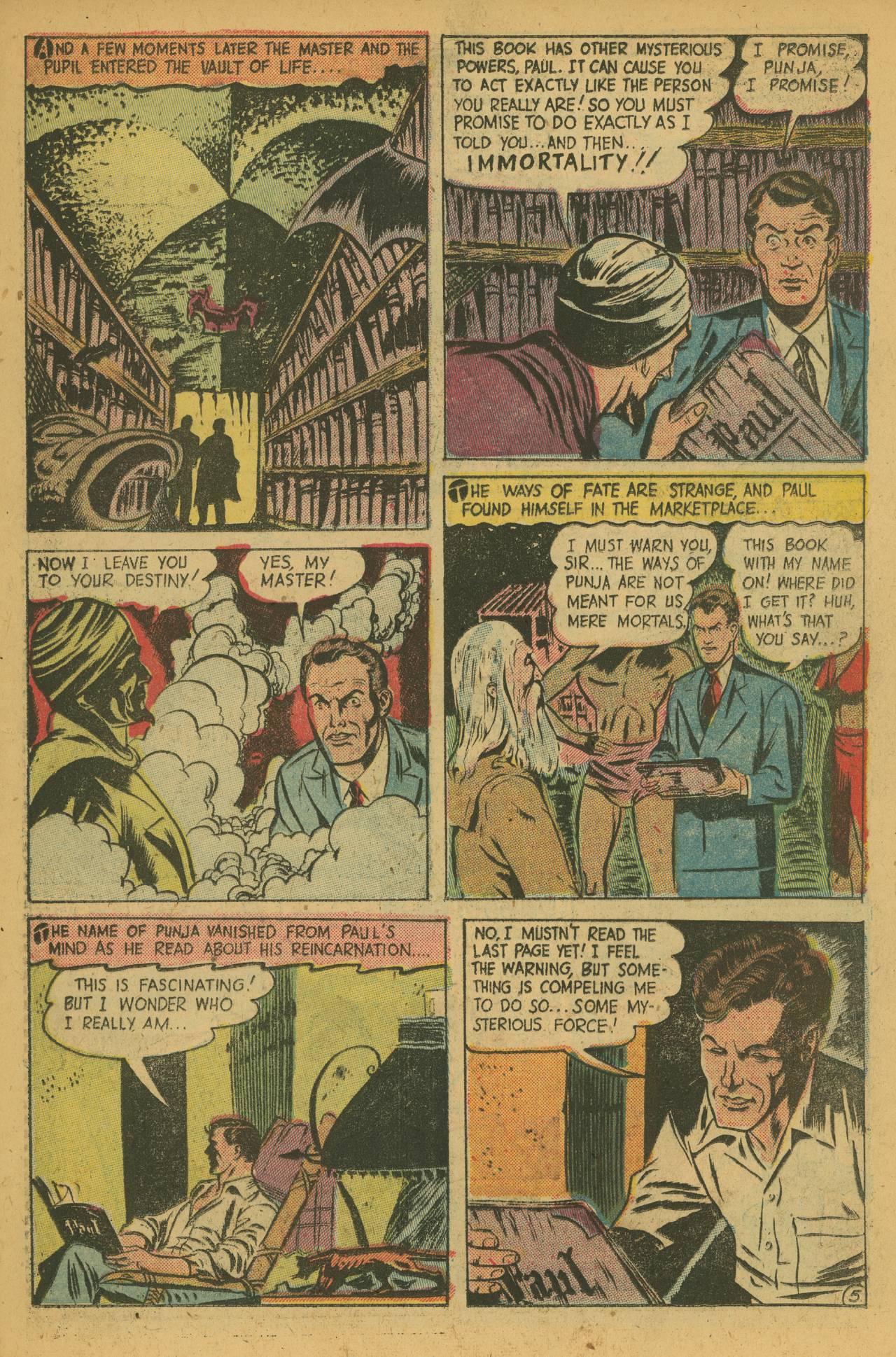 Read online Weird Mysteries (1952) comic -  Issue #1 - 25