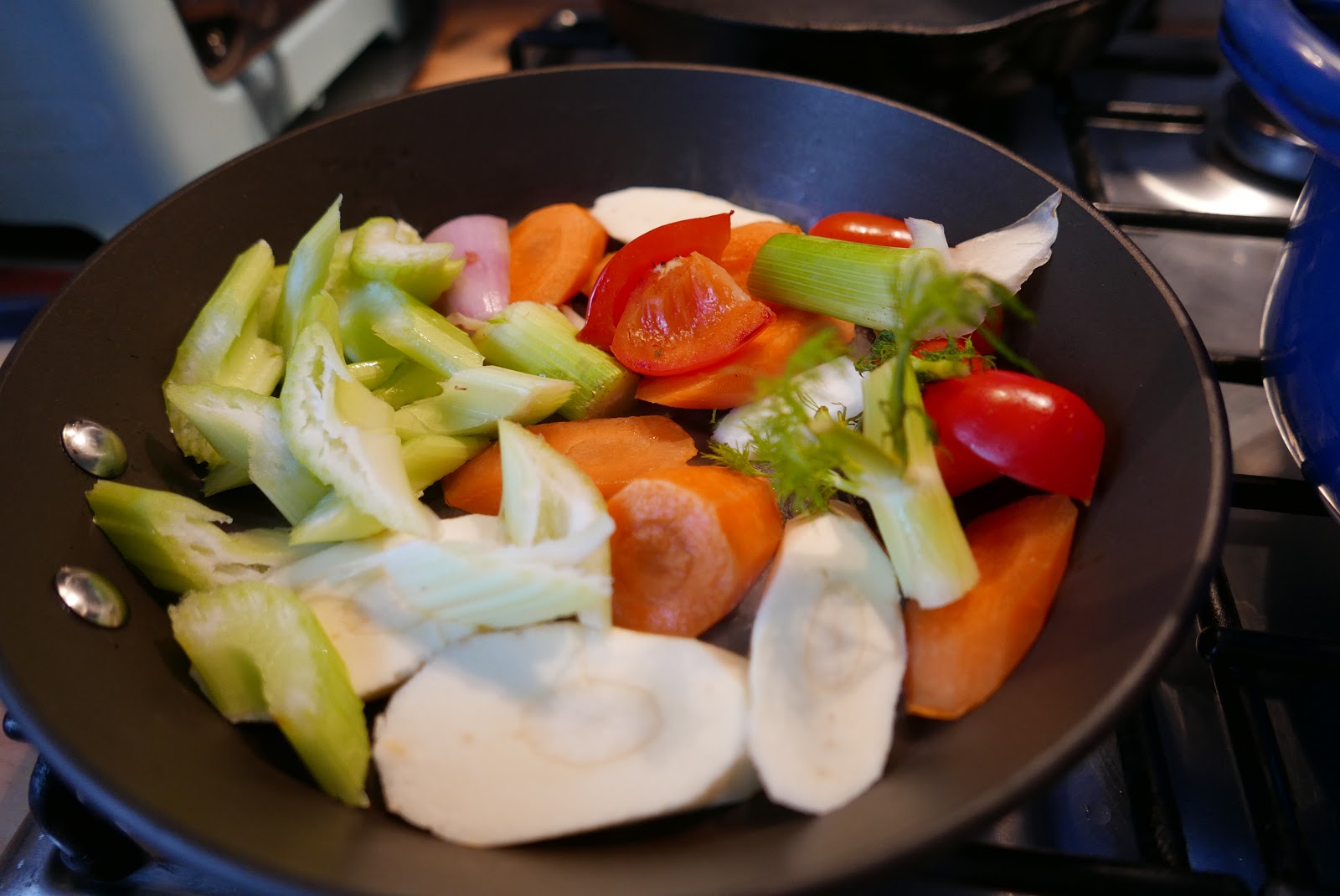 Four seasons. Jewish penicillin from Jamie Oliver.
