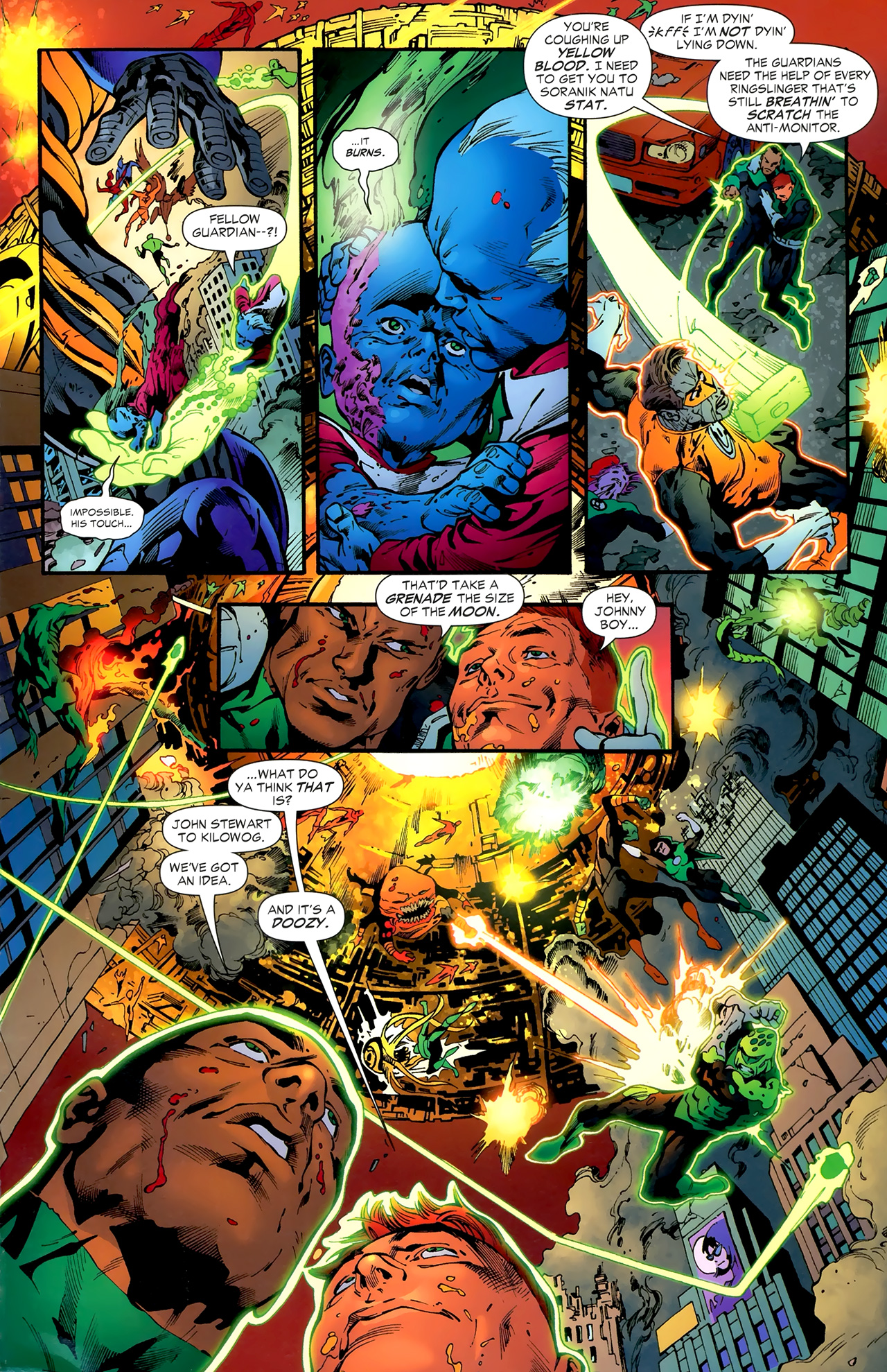 Green Lantern (2005) issue 25 - Page 22