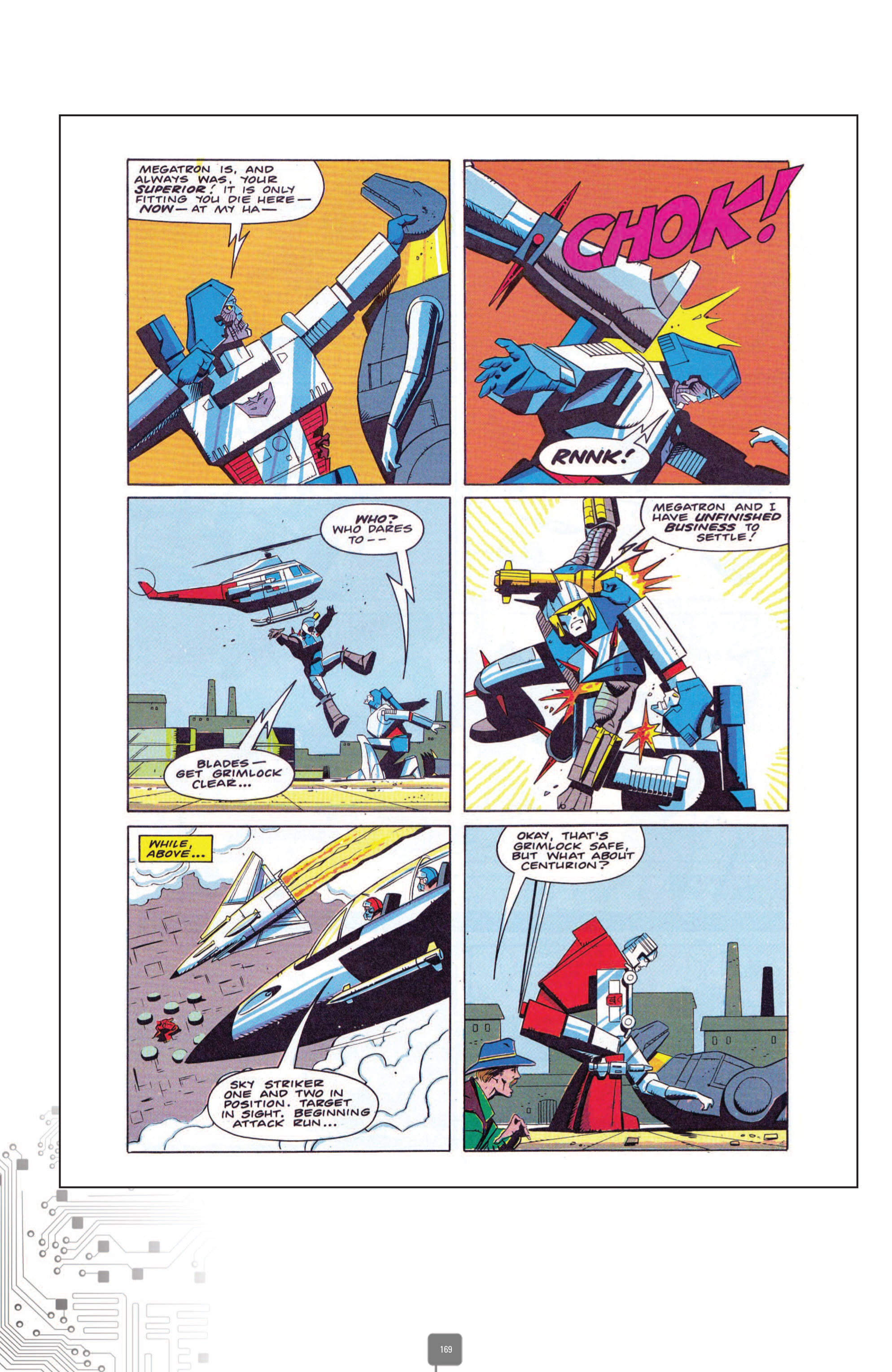 Read online The Transformers Classics UK comic -  Issue # TPB 4 - 169