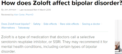 Is Zoloft a good medication for depressive bipolar symptoms? Is Zoloft a good medication for depressive bipolar symptoms?