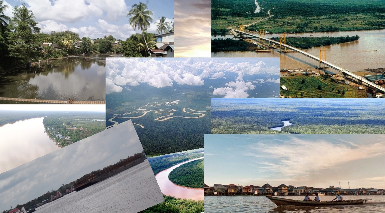 11 Sungai Besar di Kalimantan Tengah