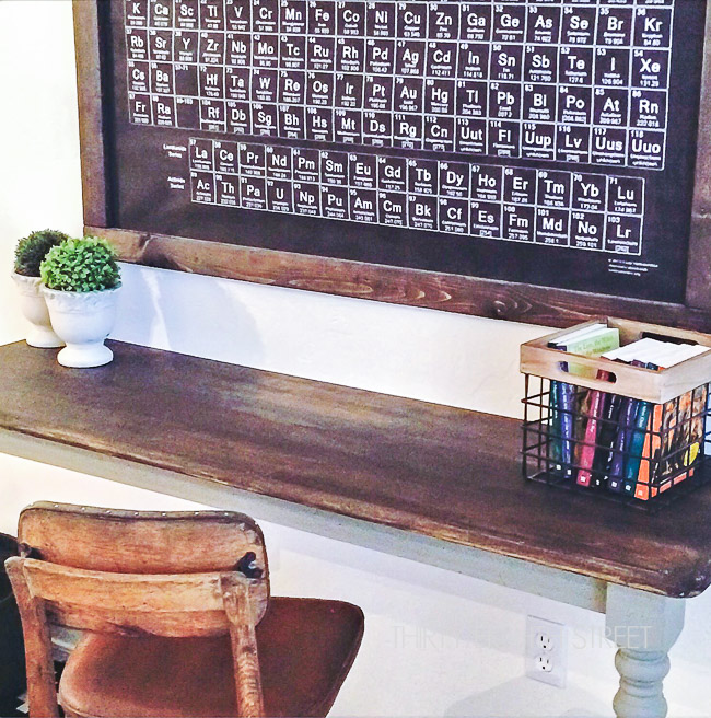 farmhouse, farmhouse decor, farmhouse desk, farmhouse furniture, how to make a desk, how to cut a table in half and make desks, industrial desks, farmhouse desks, farmhouse office space, kids work space ideas, make a desk from a table 