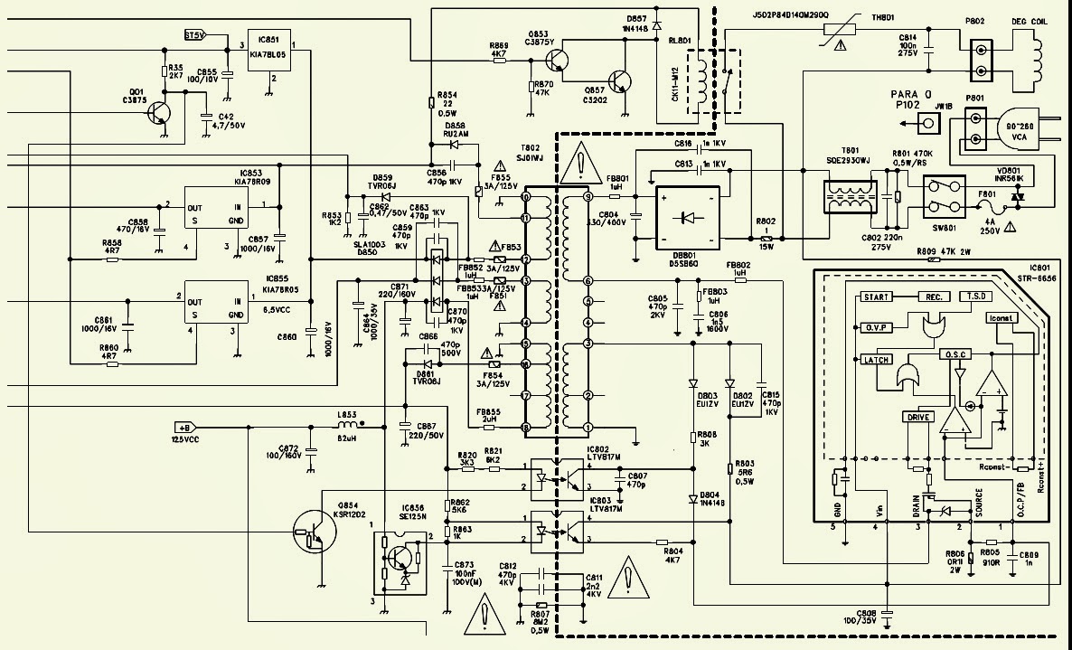 Electro help: GRADIENTE - TV NEXT-29L - SMPS (Power Supply Section