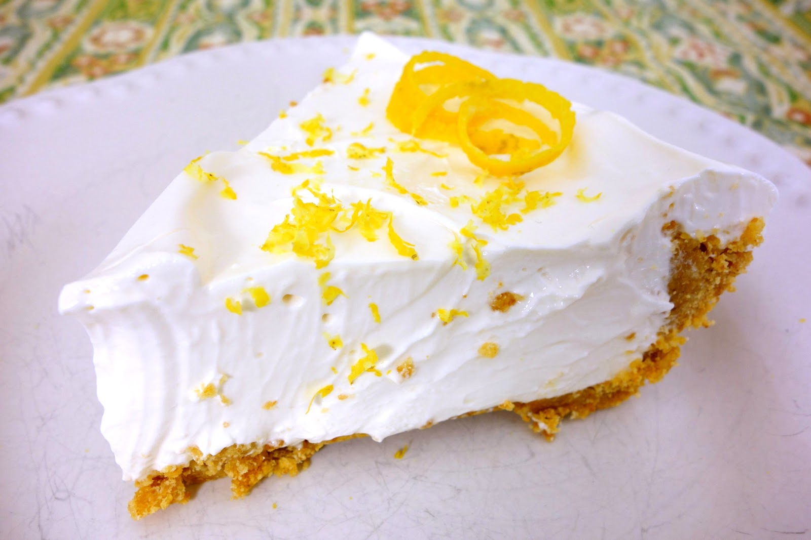 No-Bake Lemon Pie - Plain Chicken