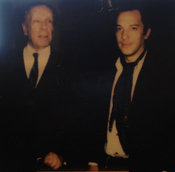 Jorge Luis Borges y Blas Vidal - Mayo de 1981