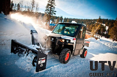 Bobcat 3650 Utility Vehicle with Snow Blower