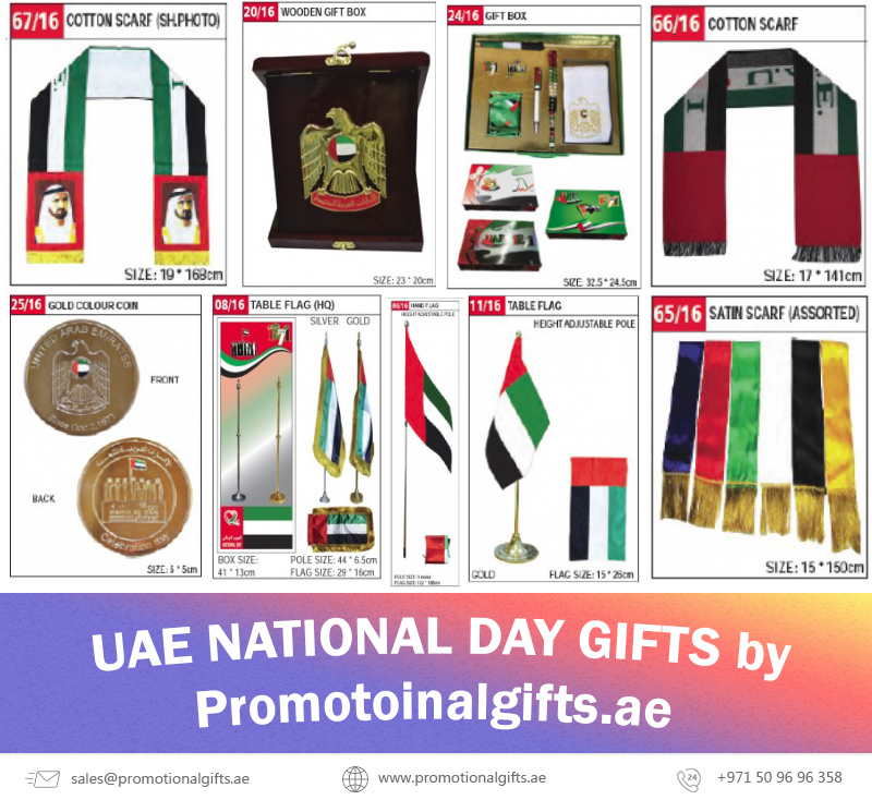 Promotion gifts in Dubai & India UAE national Day Gifts by