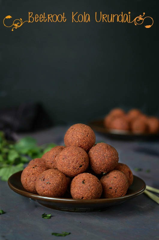 Beetroot Kola Urundai - Chettinadu Special