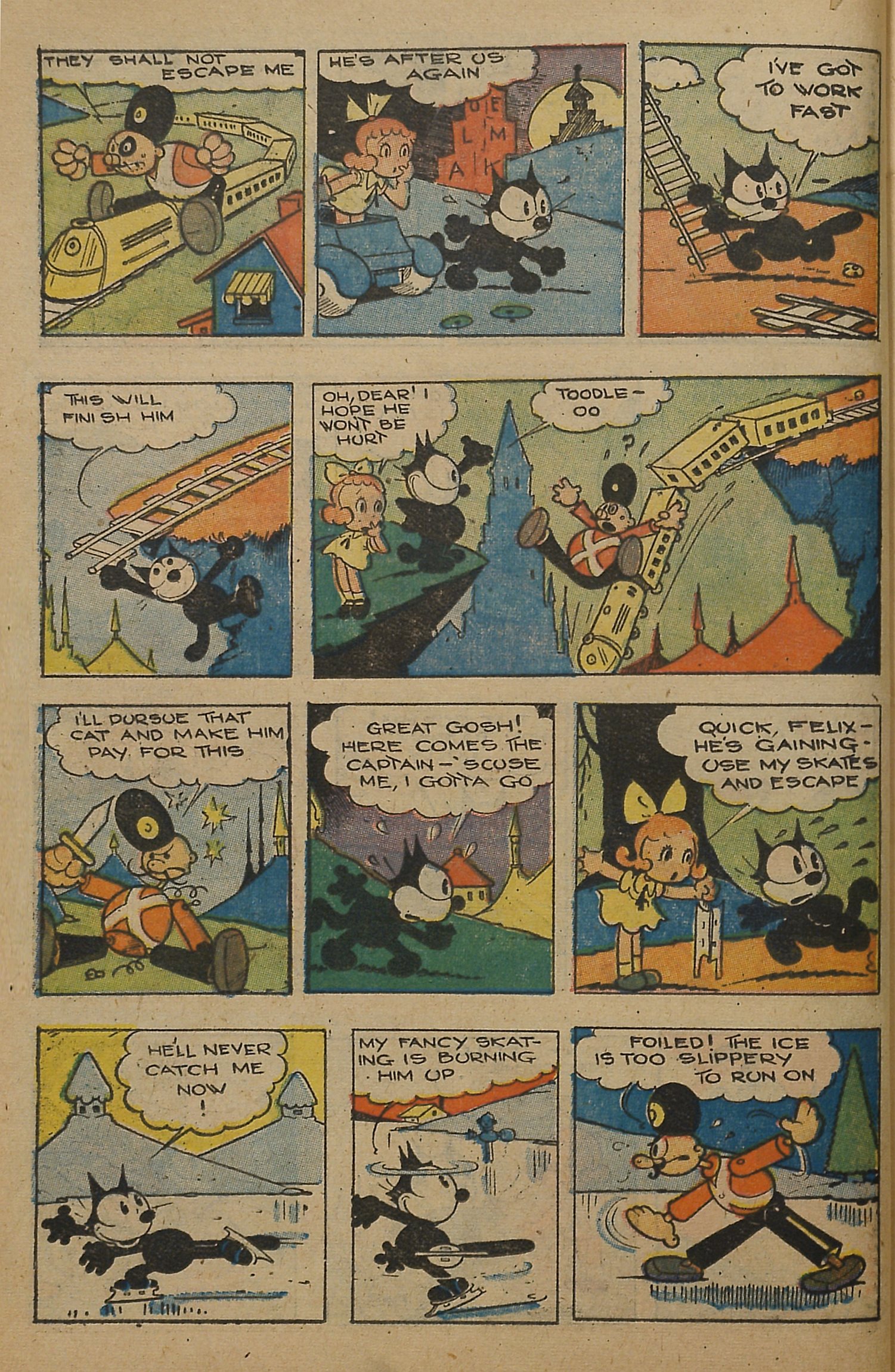 Read online Felix the Cat (1951) comic -  Issue #37 - 17