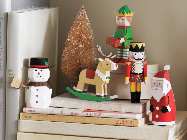 Printable Christmas Papercraft Collection | Tektonten Papercraft