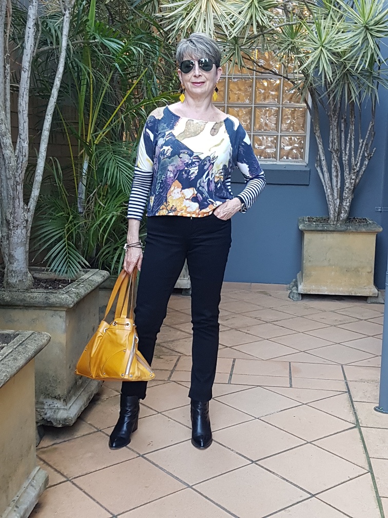 Looking Fabulous @ Fifty: MY TAKE ON A ROCKER STYLE OUTFIT