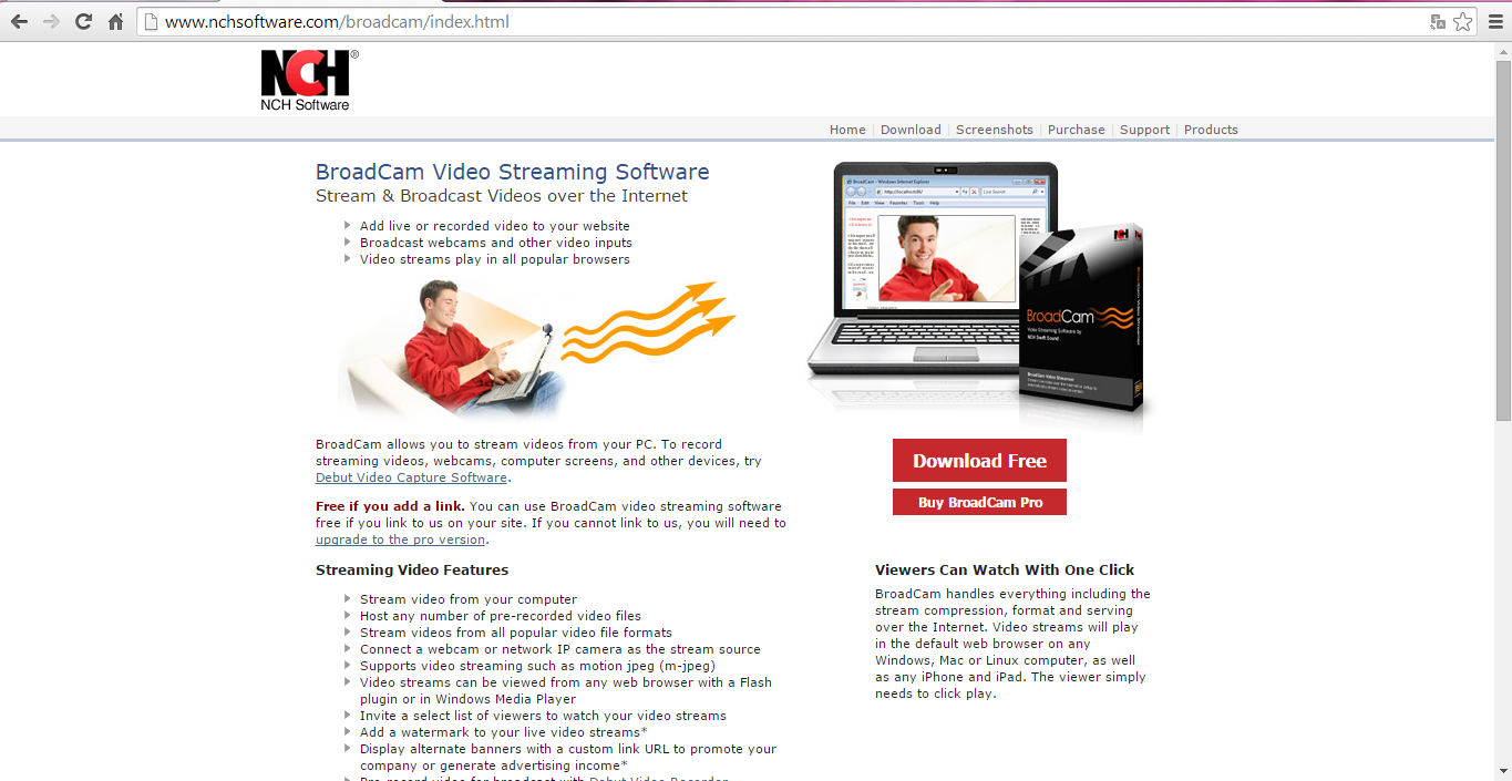 Project Aplikasi (Membuat Server Video Streaming dengan Broadcam Live Video