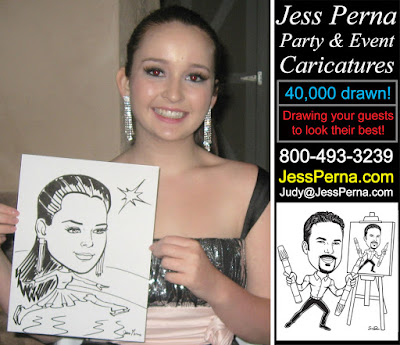 Wedding caricatures and party souvenirs keepsake memories