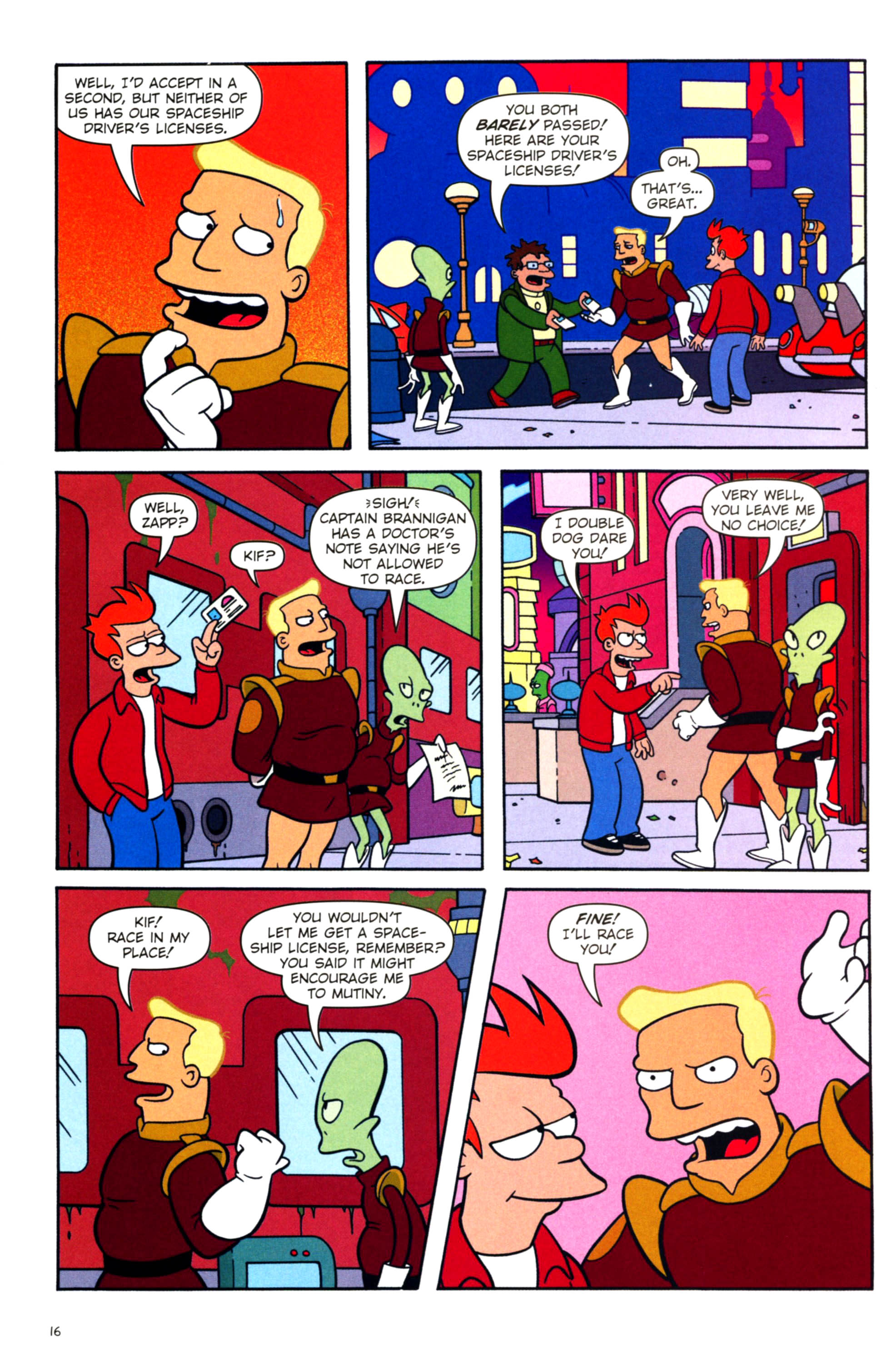 Read online Futurama Comics comic -  Issue #44 - 13