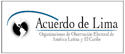 ACUERDO LIMA-ORGANIZACIONES DE OBSERVACION ELECTORAL DE A.LATINA Y EL CARIBE