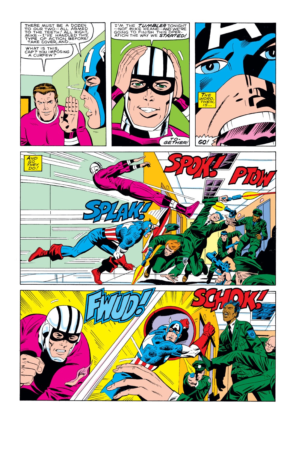 Read online Captain America (1968) comic - Issue #291 - 21