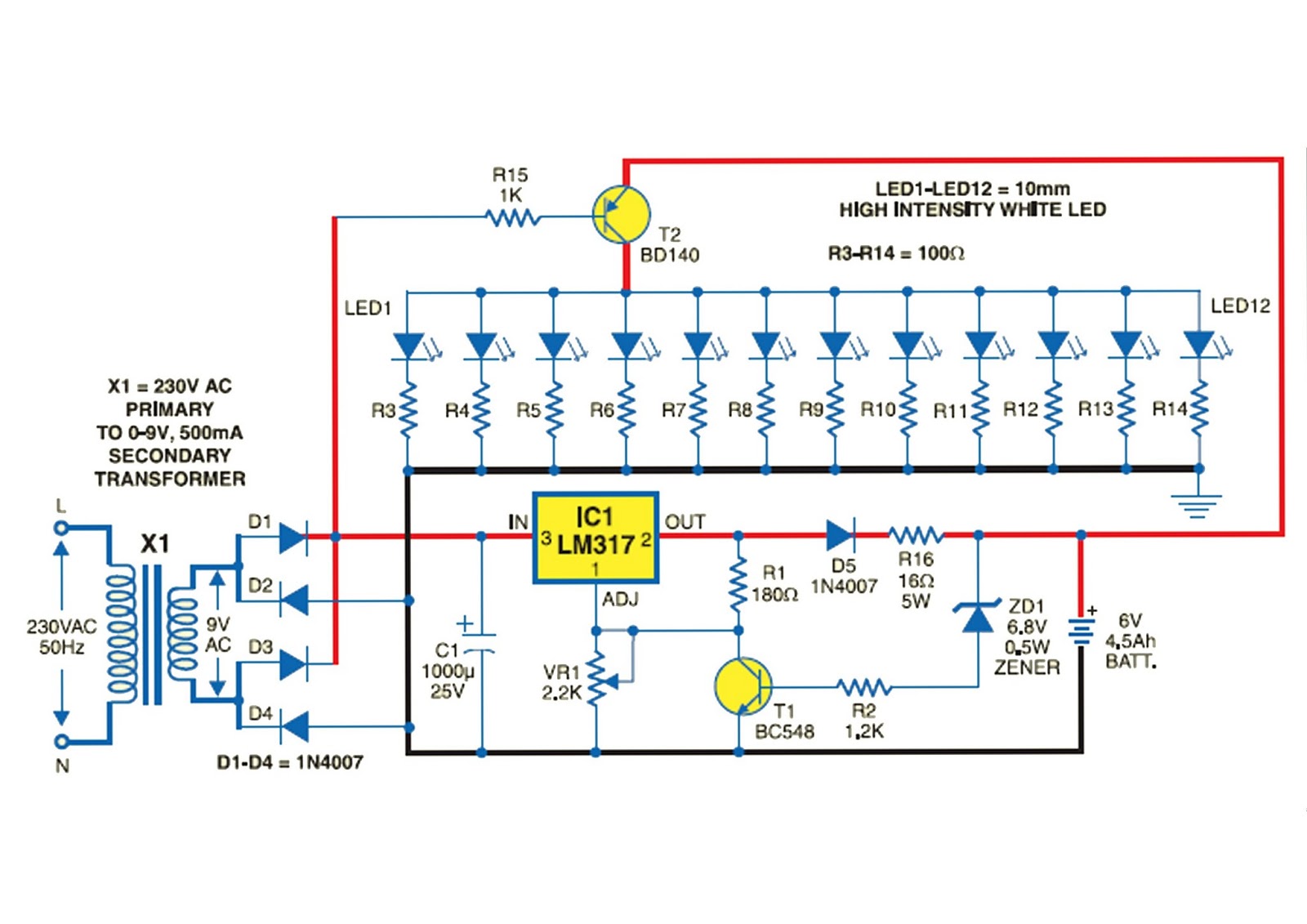Project Expo.: AUTOMATIC LOW-POWER EMERGENCY LIGHT