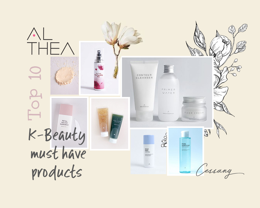 TOP 10 KBEAUTY PRODUCTS MUSTBUY AT ALTHEA KOREA — Cessa