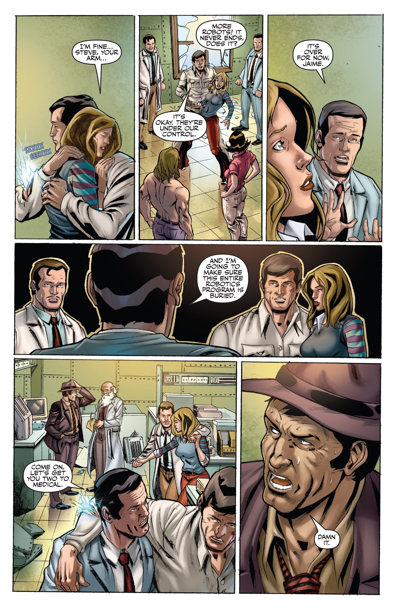 Read online The Six Million Dollar Man: Season Six comic -  Issue # _TPB - 109