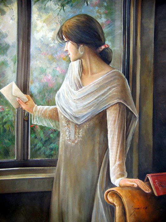 LUKISAN FIGURATIF AJAB KHAN S Pesantren Seni Rupa dan LUKISAN FIGURATIF AJAB KHAN S Pesantren Seni Rupa dan