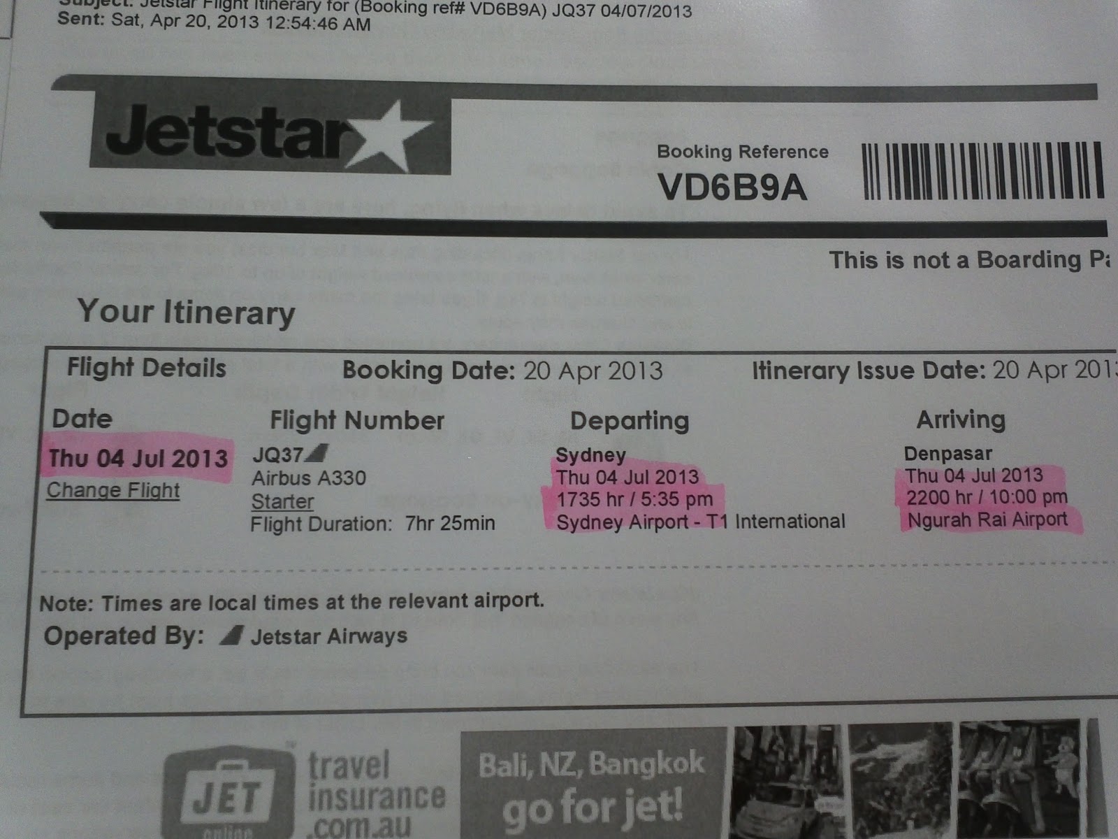 TodayIsTheDay(TITD) How to get cheap flight tickets (Bali, Ho Chi Minh)