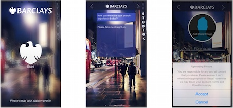 Barclays - Accessibilité sur iPhone