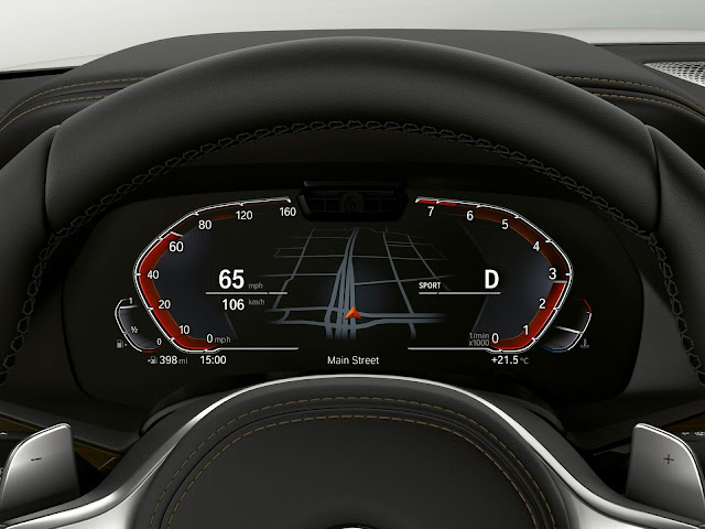 BMW revela detalhes do cockpit digital do Série , X5 e Z4