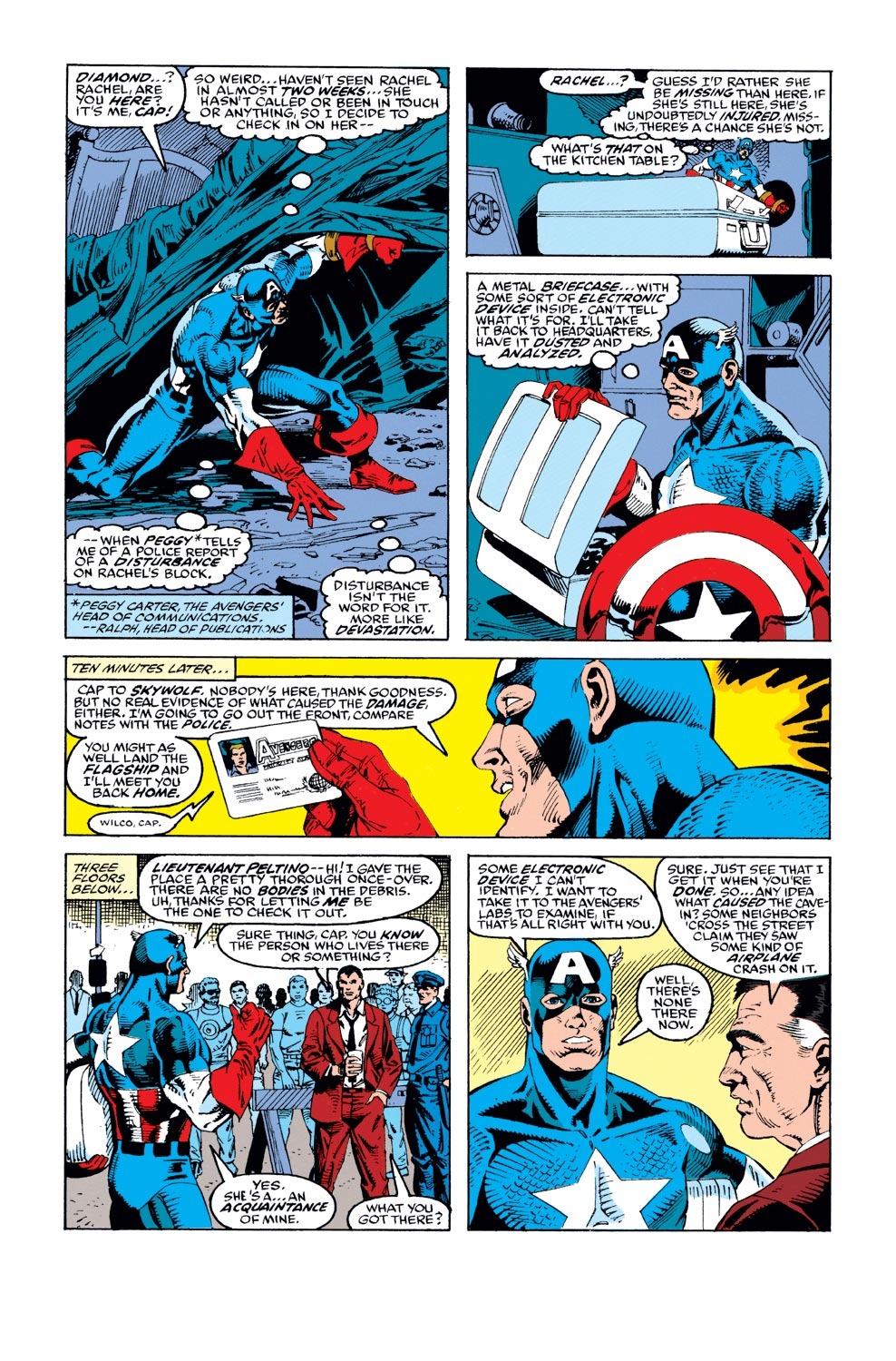 Read online Captain America (1968) comic -  Issue #387 - 3