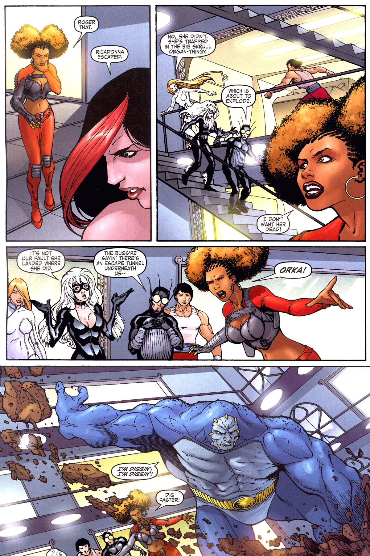 Read online Heroes For Hire (2006) comic -  Issue #5 - 17